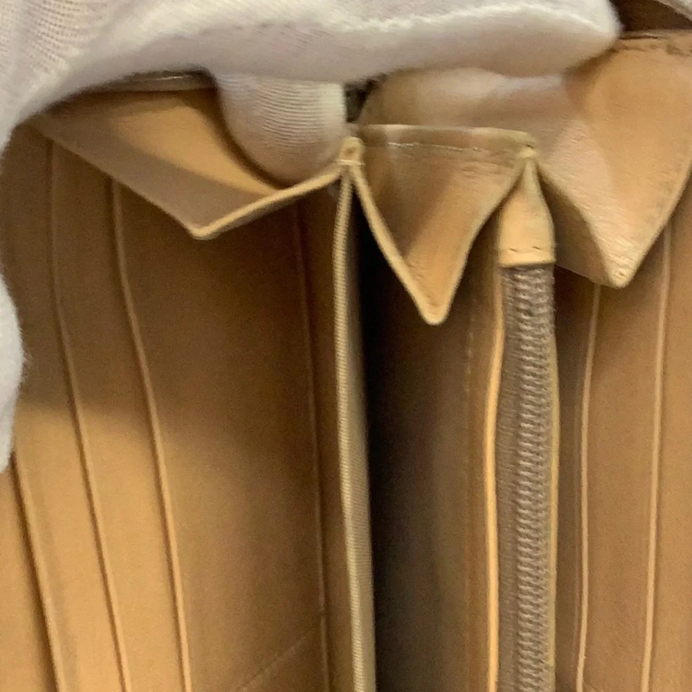 GUC Dior Brown Monogram Zip Wallet